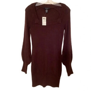 NWT Arden B. Brown Sweater Dress